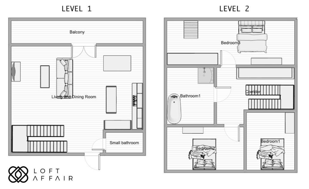 Penthouse Harmonica - Loftaffair Apartment Krakow Ngoại thất bức ảnh